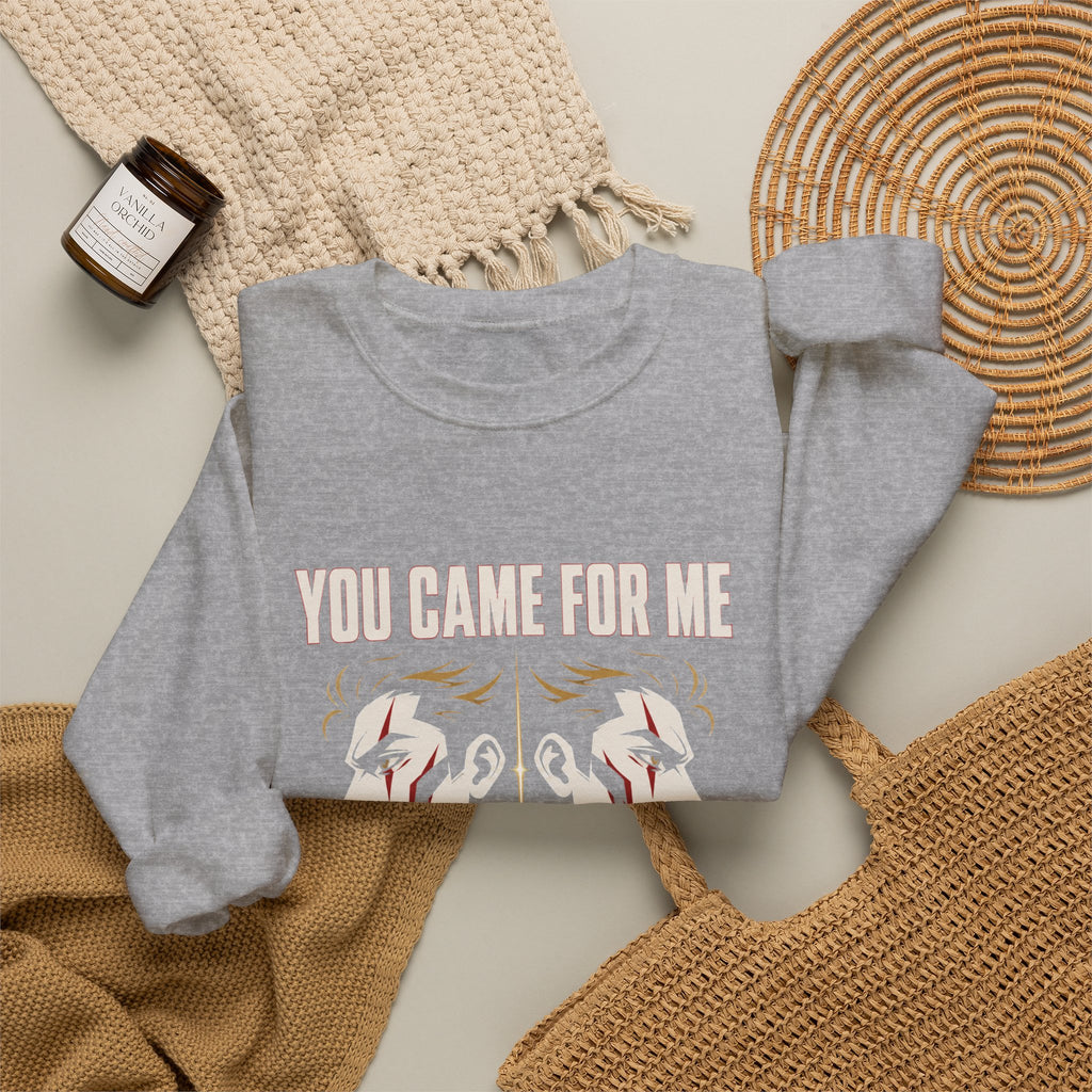 Feral Unhinged Text Crewneck Sweatshirt | chaotic, quirky humor