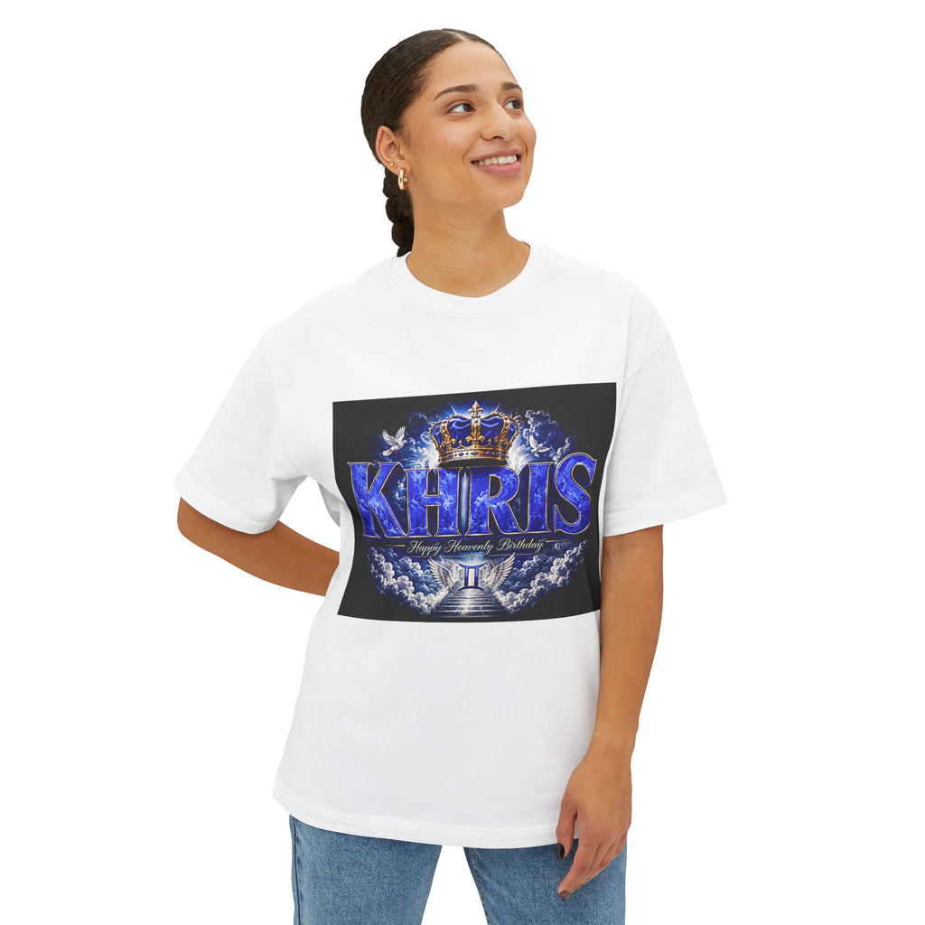 Khris Crown Graphic Tee — Personalized Royal Name Shirt