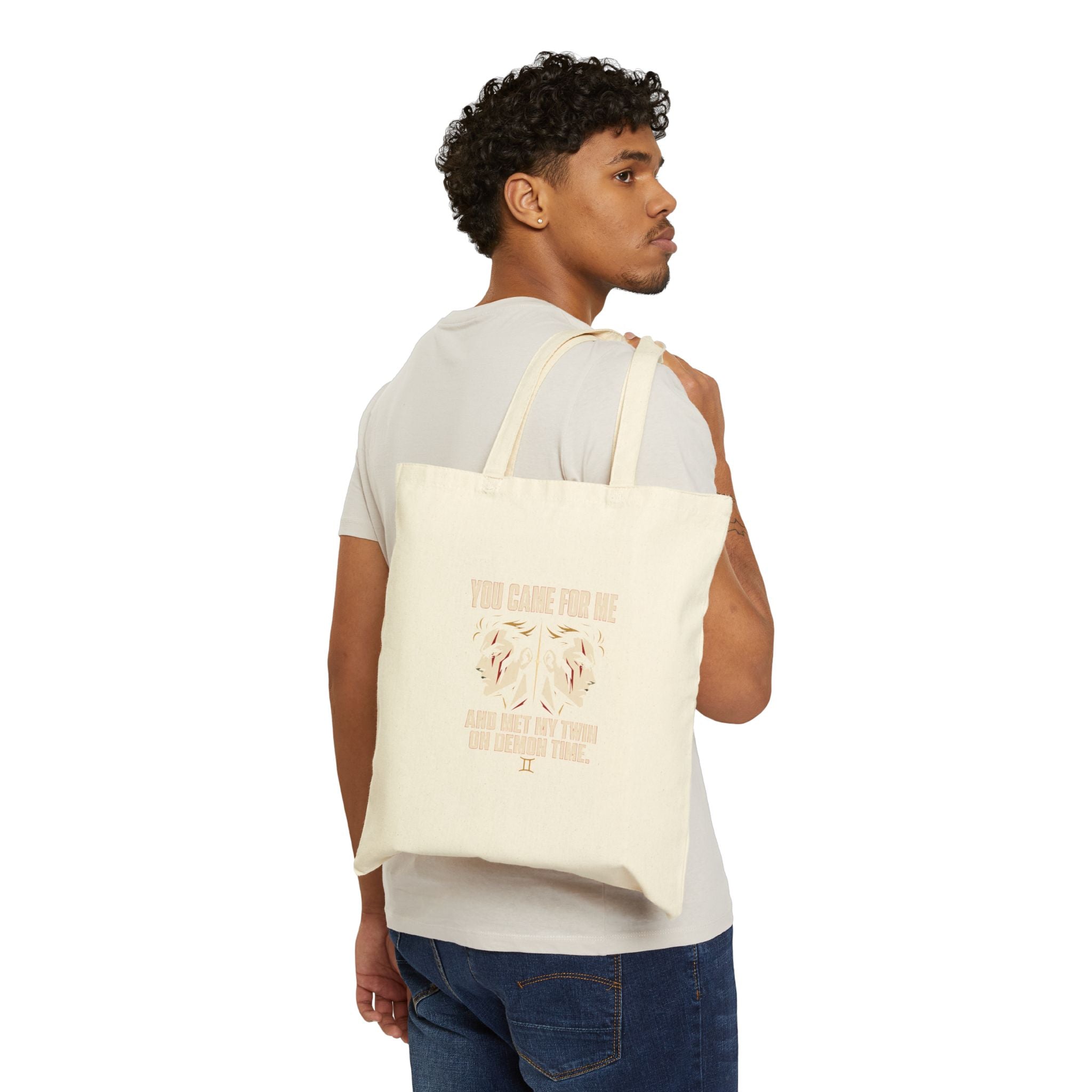 feral chaos tote | quirky humored independence cotton canvas