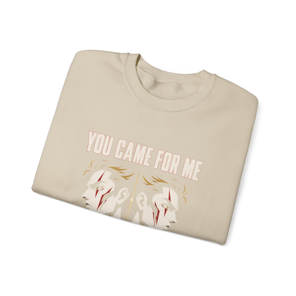 Feral Unhinged Text Crewneck Sweatshirt | chaotic, quirky humor