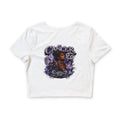 Cancer Zodiac Crop Tee — Astrological Cancer Sign Graphic Top (Women’s)