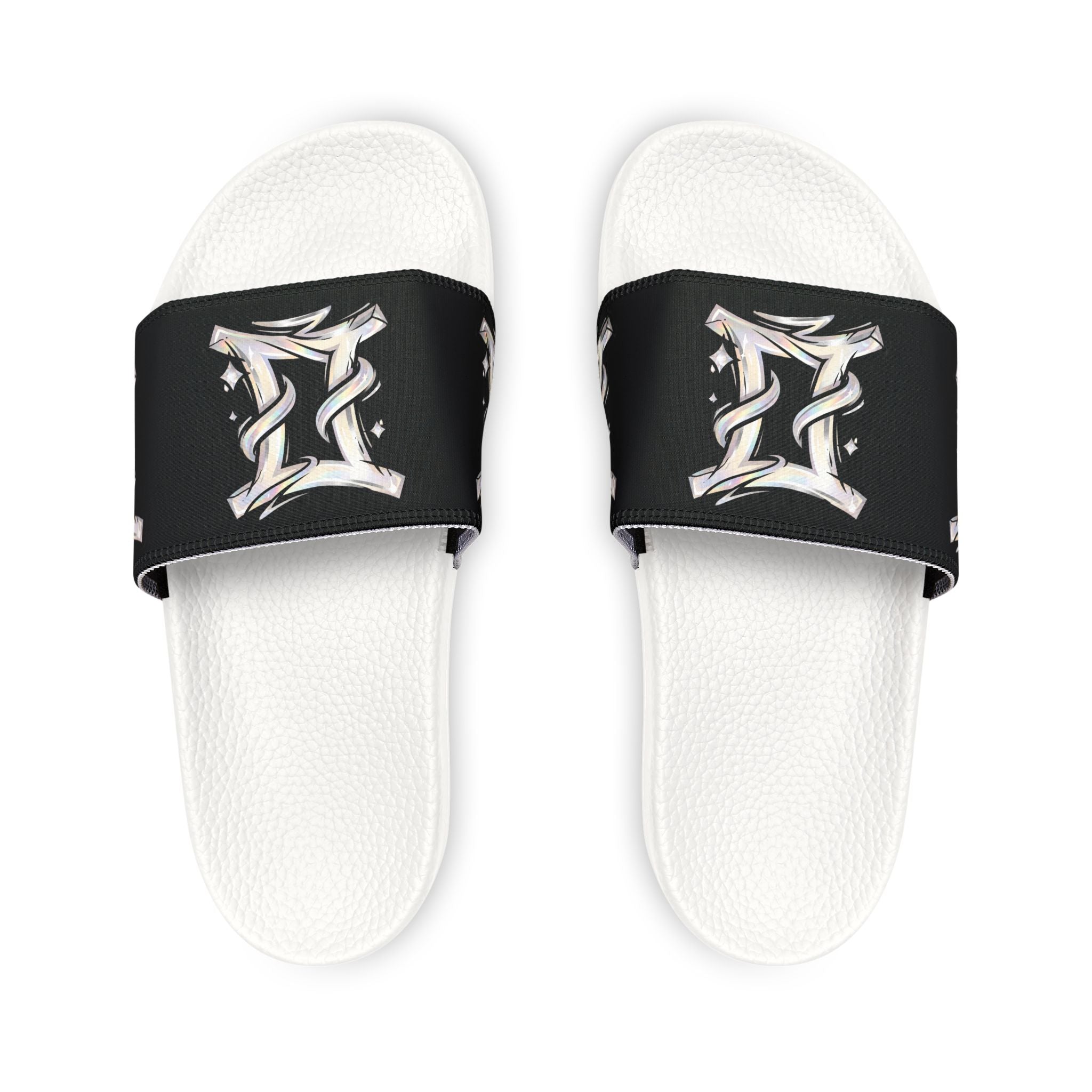 Women’s Slide Sandals with Zodiac Strap (Gemini)