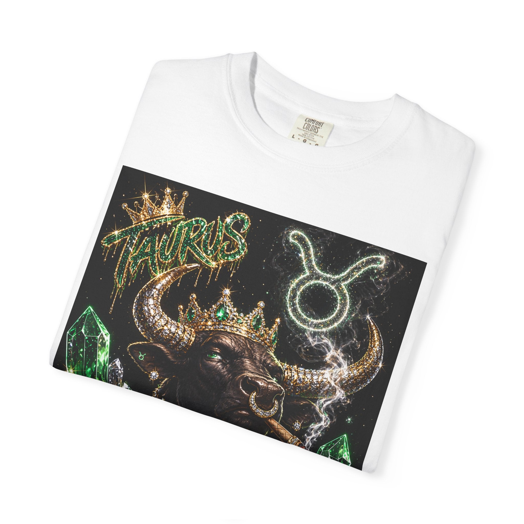 Taurus Energy Skull Shirt | Blk Graphic Tee